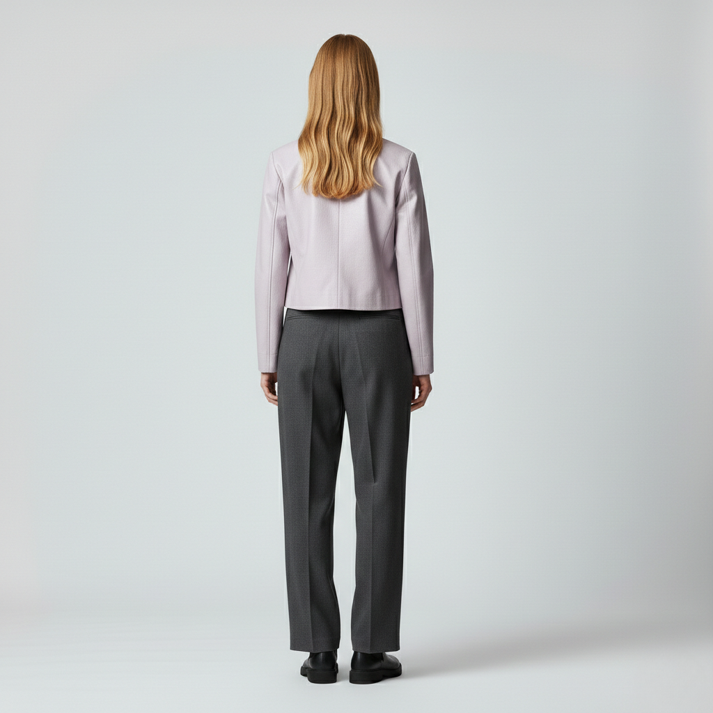 Veste à coupe courte pour femme