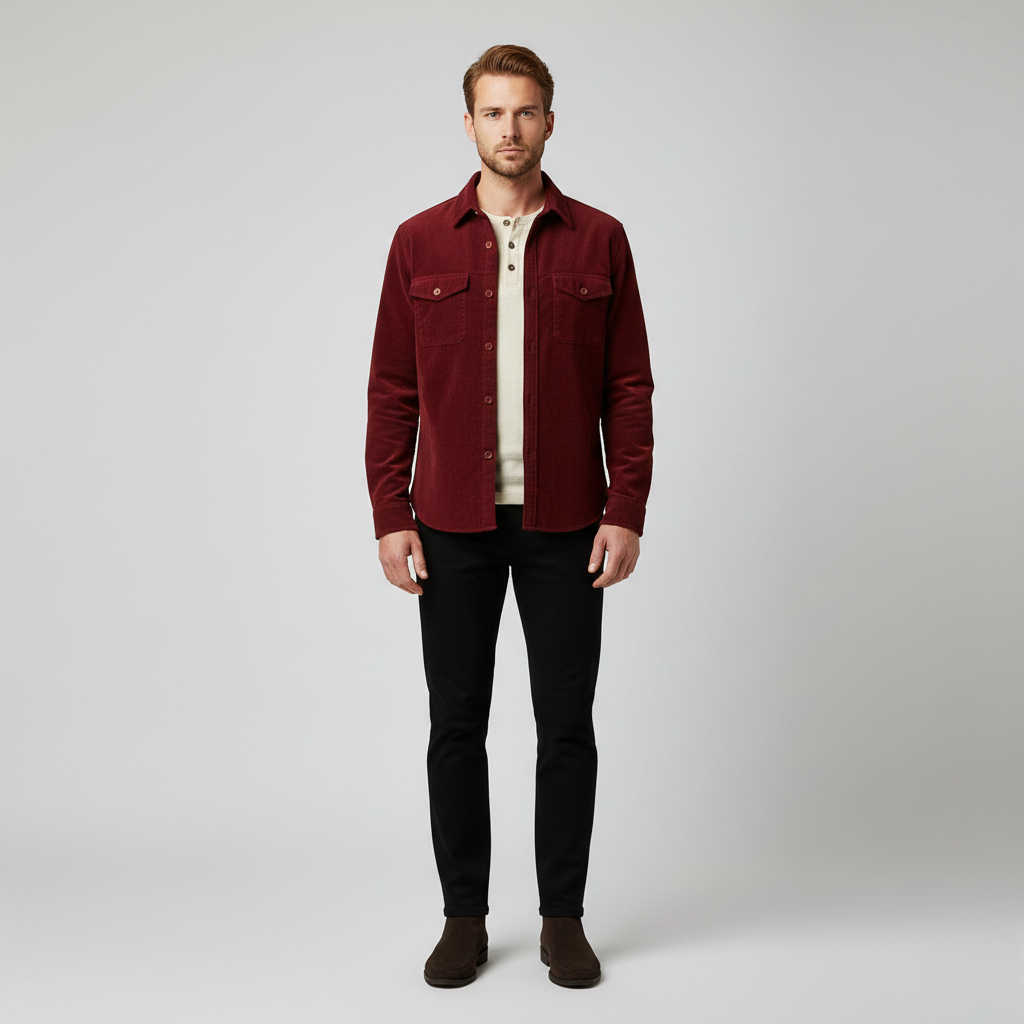 Veste style utilitaire pour homme