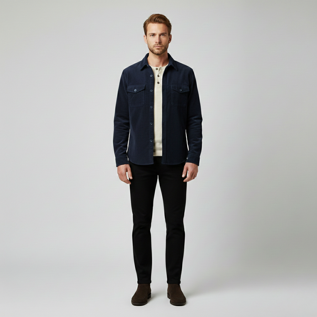 Veste style utilitaire pour homme
