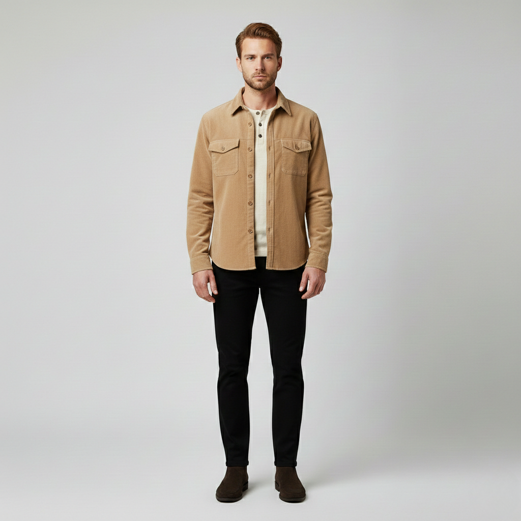 Veste style utilitaire pour homme
