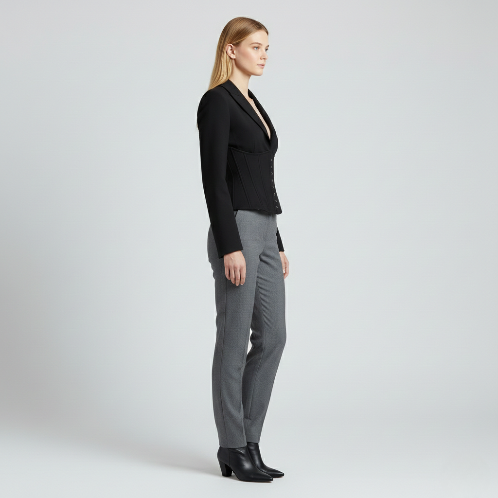 Ensemble à coupe tailleur pour femme