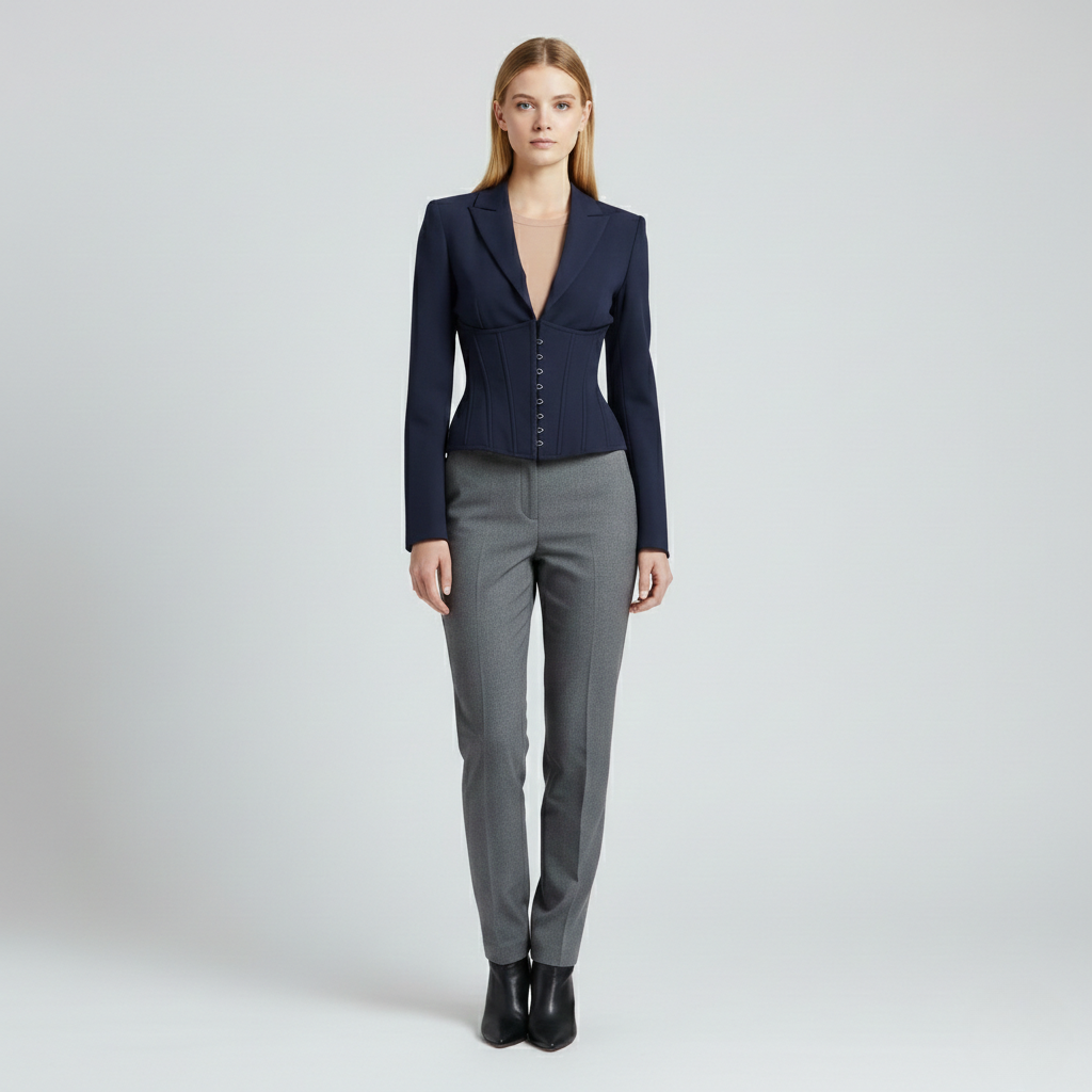 Ensemble à coupe tailleur pour femme