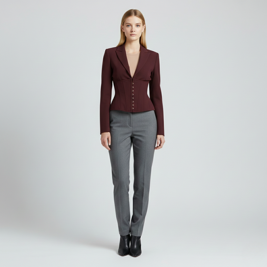 Ensemble à coupe tailleur pour femme