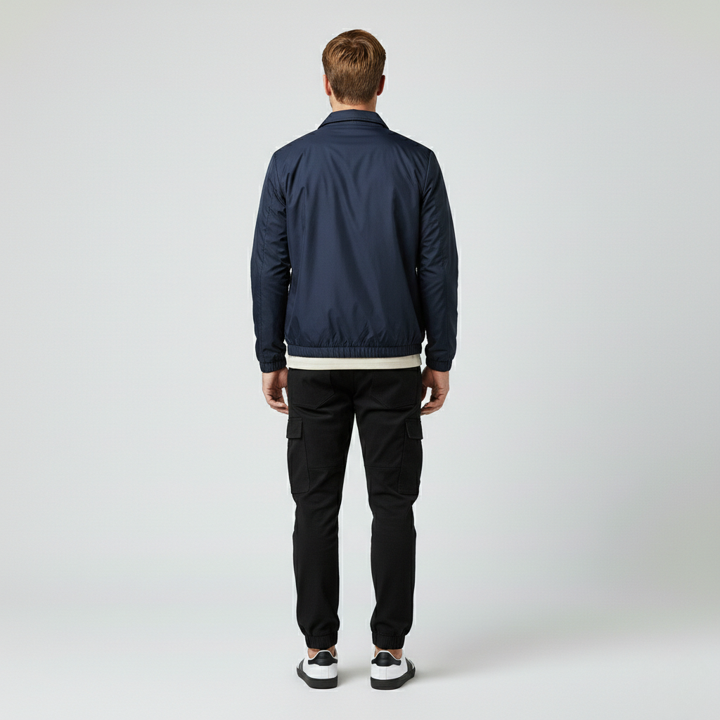 Haut à fermeture zippée pour homme