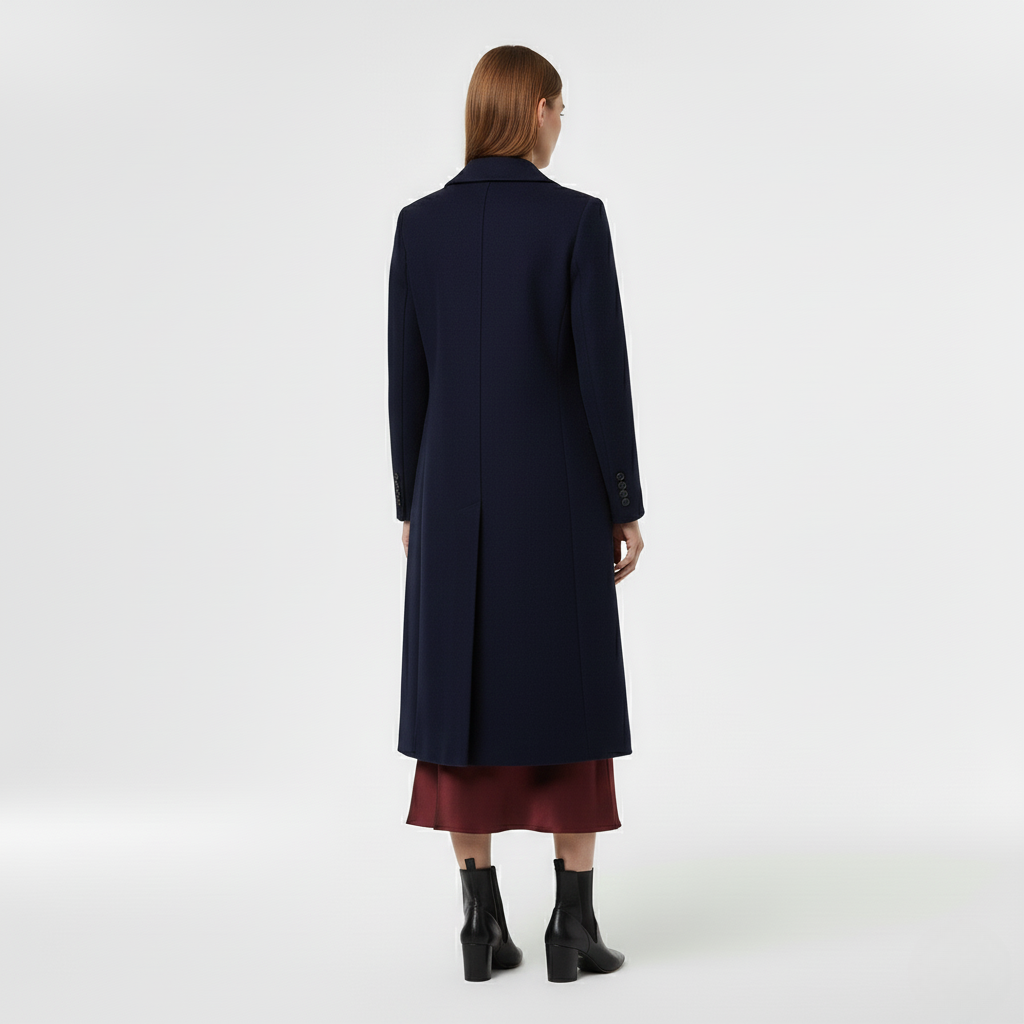Manteau à ligne sobre pour femme