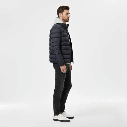 Doudoune à matelassage pour homme